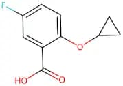 2-Cyclopropoxy-5-fluorobenzoic acid