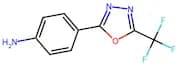 4-(5-(Trifluoromethyl)-1,3,4-oxadiazol-2-yl)aniline