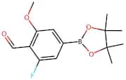 2-Fluoro-6-methoxy-4-(4,4,5,5-tetramethyl-1,3,2-dioxaborolan-2-yl)benzaldehyde