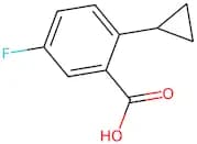 2-Cyclopropyl-5-fluorobenzoic acid