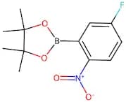2-(5-Fluoro-2-nitrophenyl)-4,4,5,5-tetramethyl-1,3,2-dioxaborolane