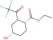 (2S,5S)-ethyl 5-hydroxy-1-(2,2,2-trifluoroacetyl)piperidine-2-carboxylate