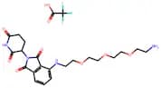 Pomalidomide-PEG3-C2-NH2 (TFA)