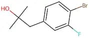 1-(4-Bromo-3-fluorophenyl)-2-methylpropan-2-ol
