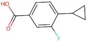 4-Cyclopropyl-3-fluorobenzoic acid