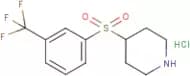 4-{3-(Trifluoromethyl)phenyl]sulphonyl}piperidine hydrochloride