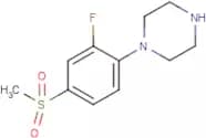 1-[2-Fluoro-4-(methylsulphonyl)phenyl]piperazine