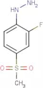 2-Fluoro-4-(methylsulphonyl)phenylhydrazine