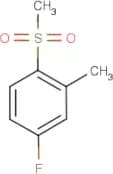 4-Fluoro-2-methyl-1-(methylsulphonyl)benzene