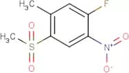 1-Fluoro-5-methyl-4-(methylsulphonyl)-2-nitrobenzene