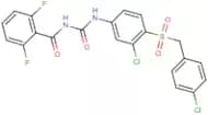 N-{3-Chloro-4-[(4-chlorobenzyl)sulphonyl]phenyl}-N'-(2,6-difluorobenzoyl)urea