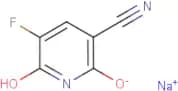 3-Cyano-2,6-dihydroxy-5-fluoropyridine, monosodium salt