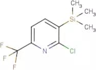 2-Chloro-6-(trifluoromethyl)-3-(trimethylsilyl)pyridine
