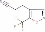 4-(2-Cyanoethyl)-5-(trifluoromethyl)isoxazole