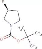 (3S)-3-Fluoropyrrolidine, N-BOC protected