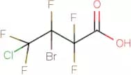 3-Bromo-4-chloropentafluorobutyric acid