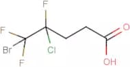 5-Bromo-4-chloro-4,5,5-trifluoropentanoic acid