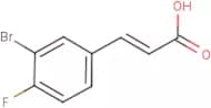 3-Bromo-4-fluorocinnamic acid