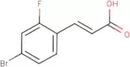 4-Bromo-2-fluorocinnamic acid