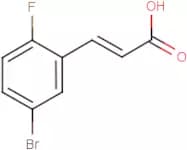 5-Bromo-2-fluorocinnamic acid