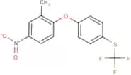 2-Methyl-4-nitro-1-[4-(trifluoromethyl)sulphanylphenoxy]benzene