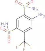 2-Amino-4-trifluoromethyl-1,5-benzenedisulphonamide