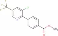 Methyl 4-[3-chloro-5-(trifluoromethyl)-2-pyridinyl]benzenecarboxylate