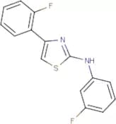 2-(3-Fluorophenyl)amino-4-(2-fluorophenyl)thiazole