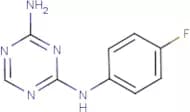 N-(4-Fluorophenyl)-1,3,5-triazine-2,4-diamine