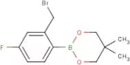 2-(Bromomethyl)-4-fluorobenzeneboronic acid, neopentyl glycol ester