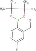 2-(Bromomethyl)-4-fluorobenzeneboronic acid, pinacol ester