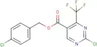 4-Chlorobenzyl-2-chloro-4-(trifluoromethyl)pyrimidine-5-carboxylate