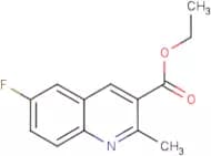 Ethyl 6-fluoro-2-methylquinoline-3-carboxylate