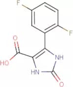 5-(2,5-difluorophenyl)-2-oxo-2,3-dihydro-1H-imidazole-4-carboxylic acid