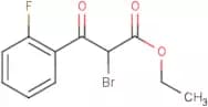 Ethyl 2-bromo-3-(2-fluorophenyl)-3-oxopropanoate