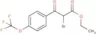 Ethyl 2-bromo-3-oxo-3-[4-(trifluoromethoxy)phenyl]propanoate