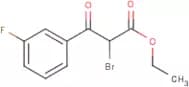 Ethyl 2-bromo-3-oxo-3-(3-fluorophenyl)propanoate