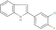 2-(3-Chloro-4-fluorophenyl)indole