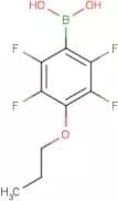 4-Propoxy-2,3,5,6-tetrafluorobenzeneboronic acid
