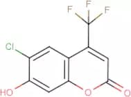 6-chloro-7-hydroxy-4-(trifluoromethyl)coumarin