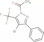 1-Acetyl-4-bromo-3-phenyl-5-(trifluoromethyl)-1H-pyrazole