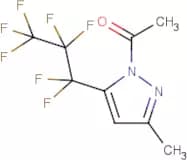 1-Acetyl-5-(heptafluoropropyl)-3-methyl-1H-pyrazole