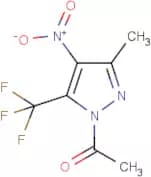 1-Acetyl-3-methyl-4-nitro-5-(trifluoromethyl)-1H-pyrazole