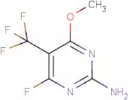2-Amino-4-fluoro-6-methoxy-5-(trifluoromethyl)pyrimidine