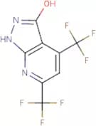 4,6-Bis(trifluoromethyl)-3-hydroxy-1H-pyrazolo[3,4-b]pyridine