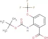 2-{[(tert-Butoxy)carbonyl]amino}-3-(trifluoromethoxy)benzoic acid