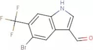 5-Bromo-6-(trifluoromethyl)-1H-indole-3-carbaldehyde