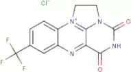 4,6-Dioxo-9-(trifluoromethyl)-2,4,5,6-tetrahydro-1H-benzo[g]imidazo[1,2,3-ij]pteridin-12-ium chlor…