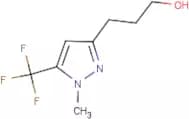 3-(1-Methyl-5-(trifluoromethyl)-1H-pyrazol-3-yl)propan-1-ol