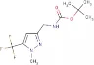 tert-Butyl ((1-methyl-5-(trifluoromethyl)-1H-pyrazol-3-yl)methyl)carbamate
